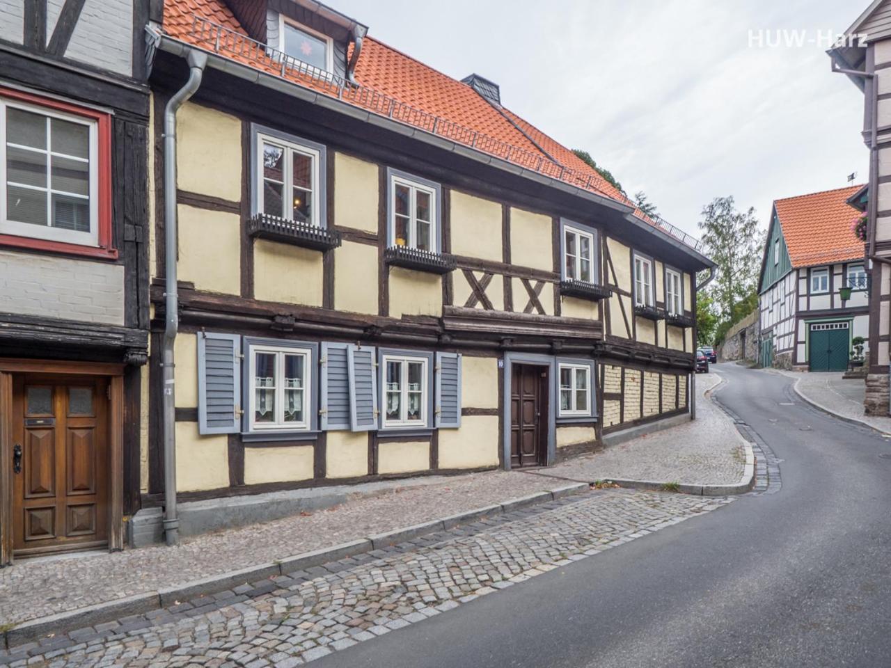 Ferienwohnung Holz und Fein am Burgberg Wernigerode Exterior foto