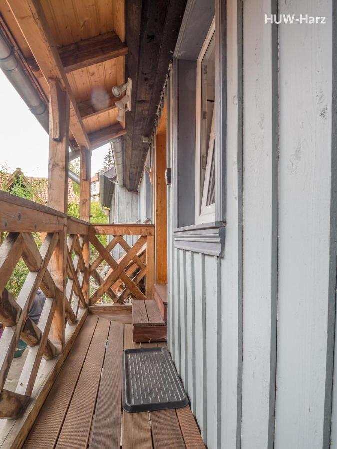 Ferienwohnung Holz und Fein am Burgberg Wernigerode Exterior foto